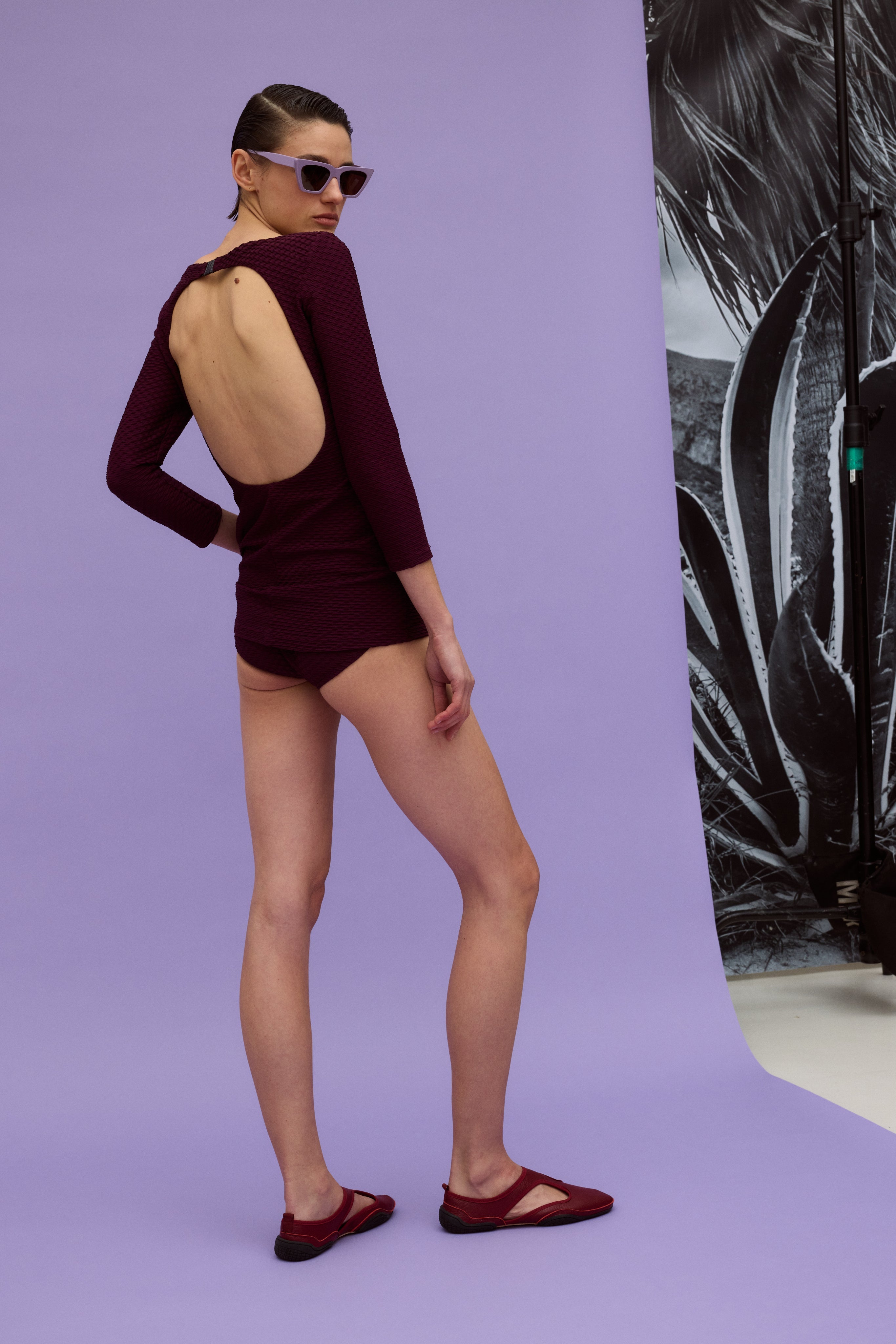 Rachel Comey Clothing Paris Suit Black Cherry