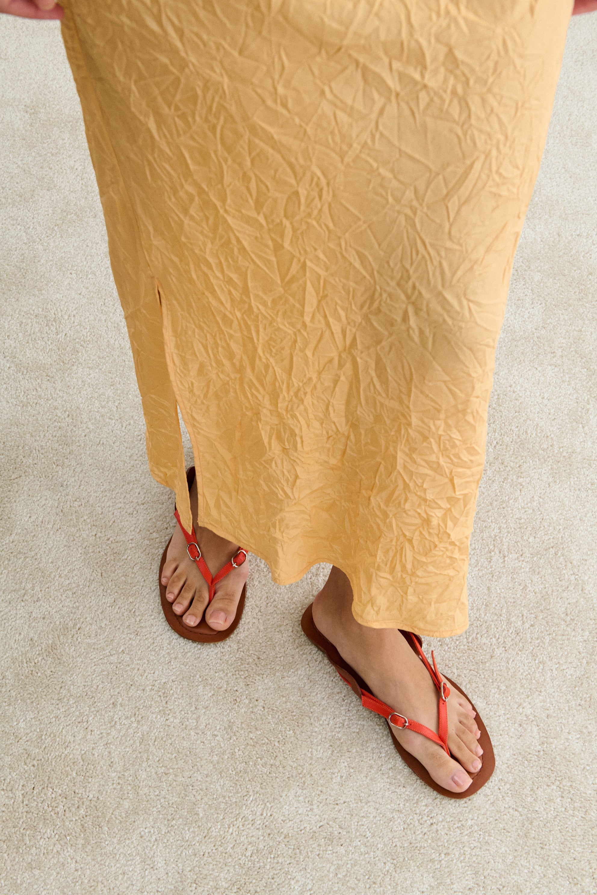 Rachel Comey Clothing|Footwear Richie Thong Orange
