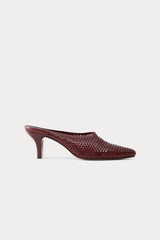 Rachel Comey Clothing|Footwear Alder Mule (Mini Punch) Merlot