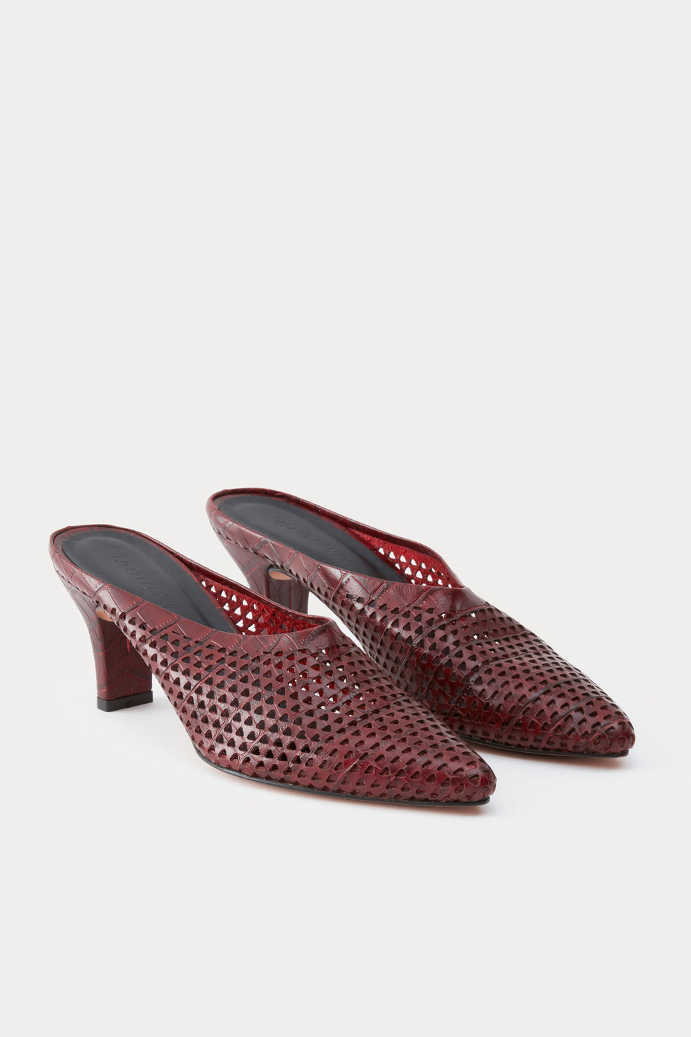 Rachel Comey Clothing|Footwear Alder Mule (Mini Punch) Merlot