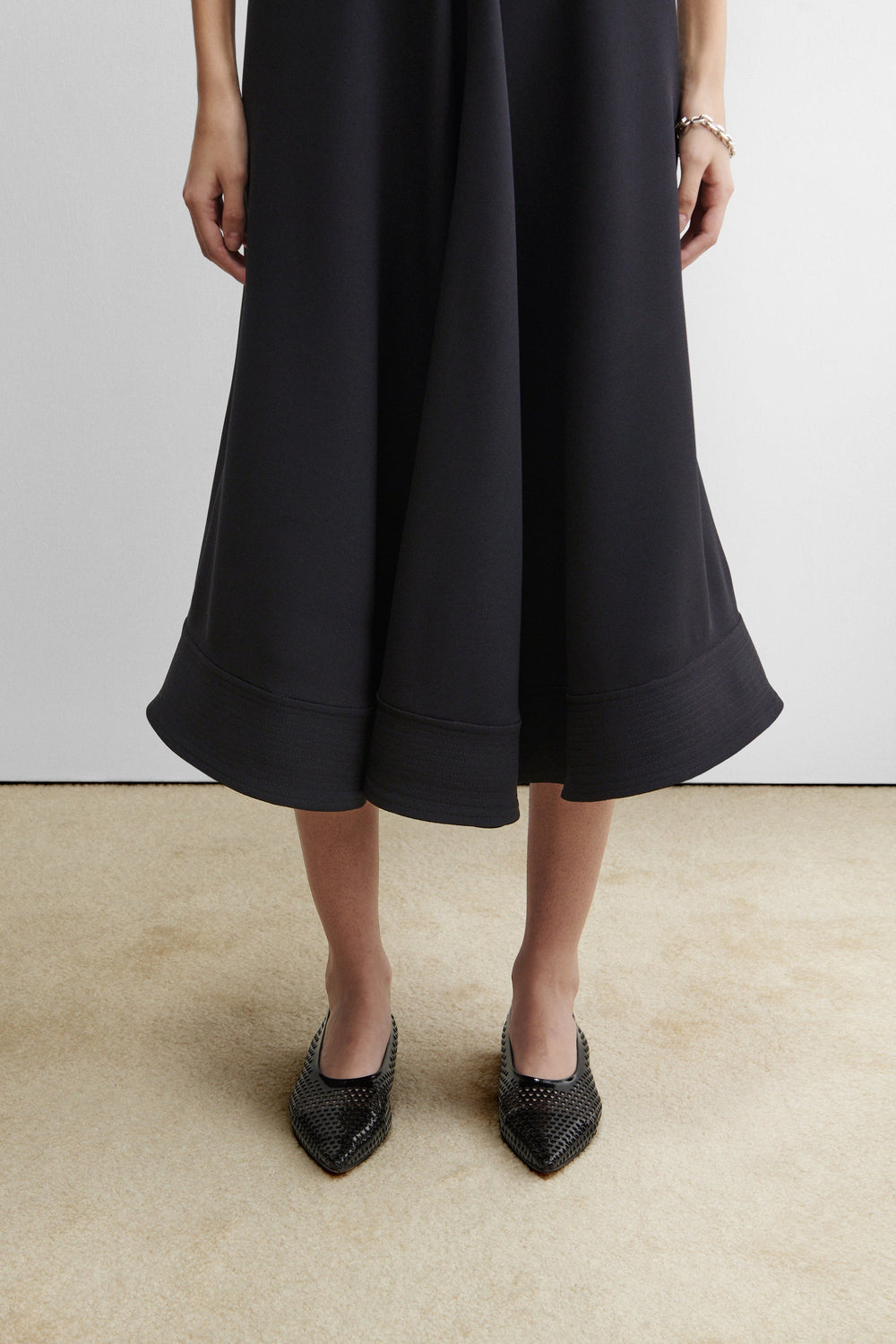 Rachel Comey Footwear Clemmie Flat (Mini Punch) Black