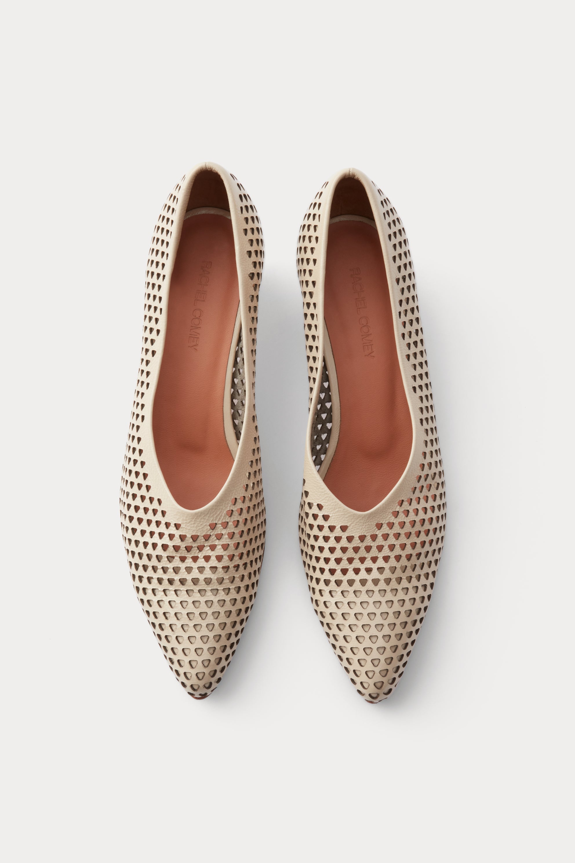 Rachel Comey Footwear Clemmie Kitten S-Punch Guava
