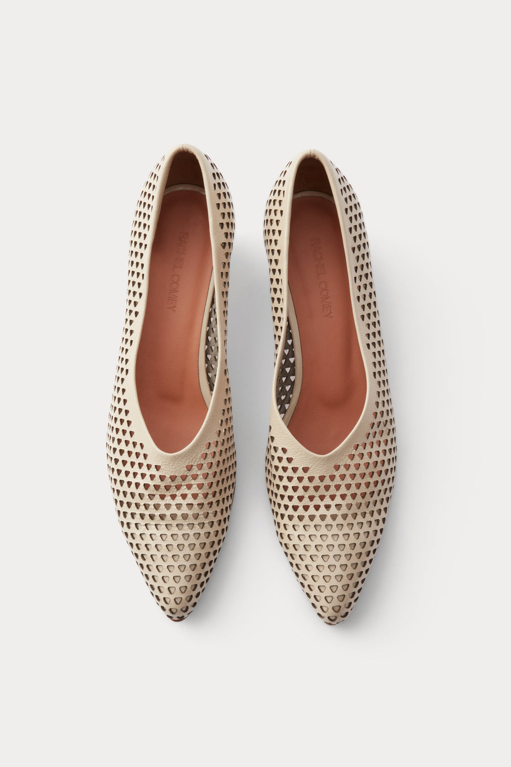 Rachel Comey Footwear Clemmie Kitten S-Punch Guava