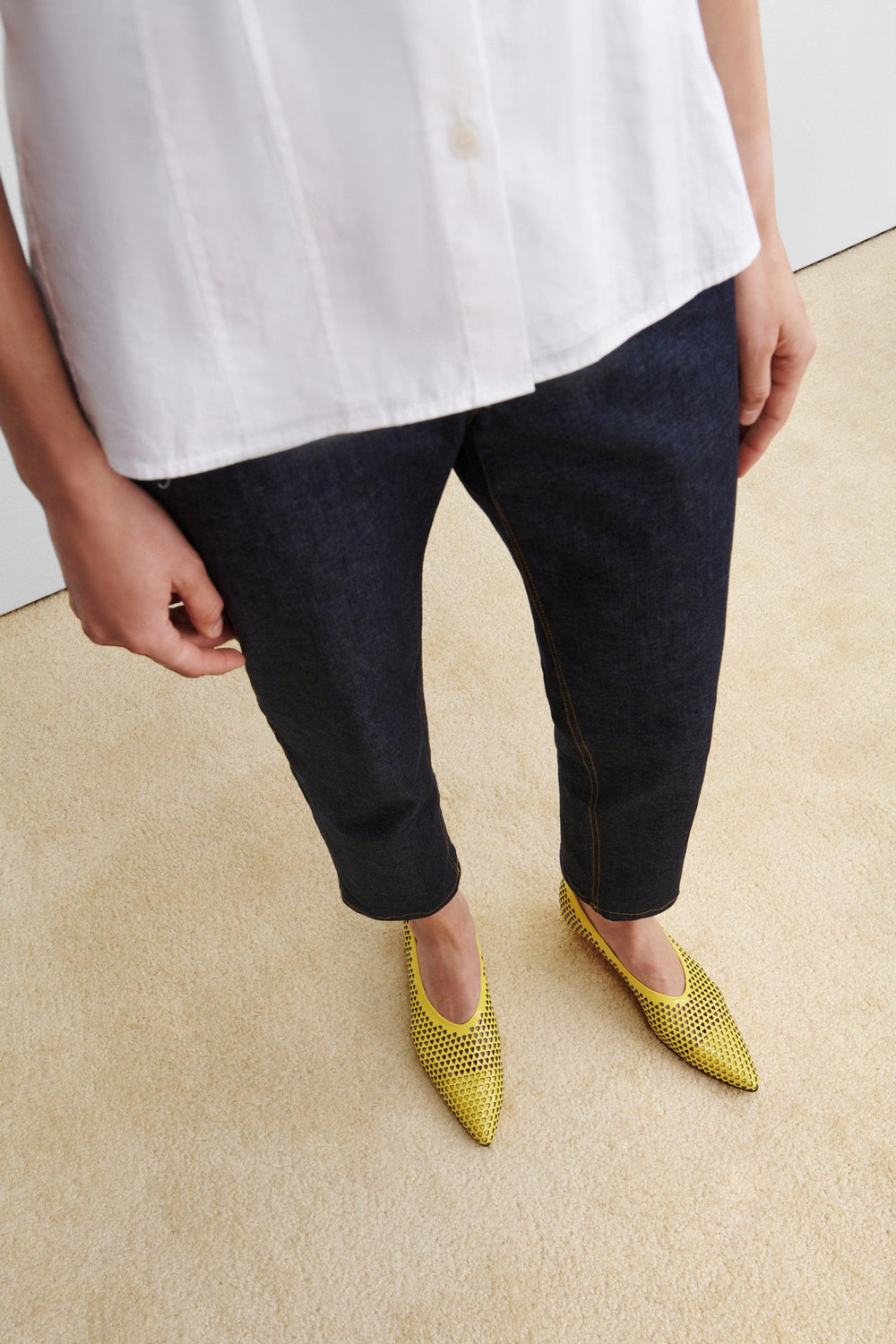 Rachel Comey Footwear Clemmie Kitten S-Punch Guava