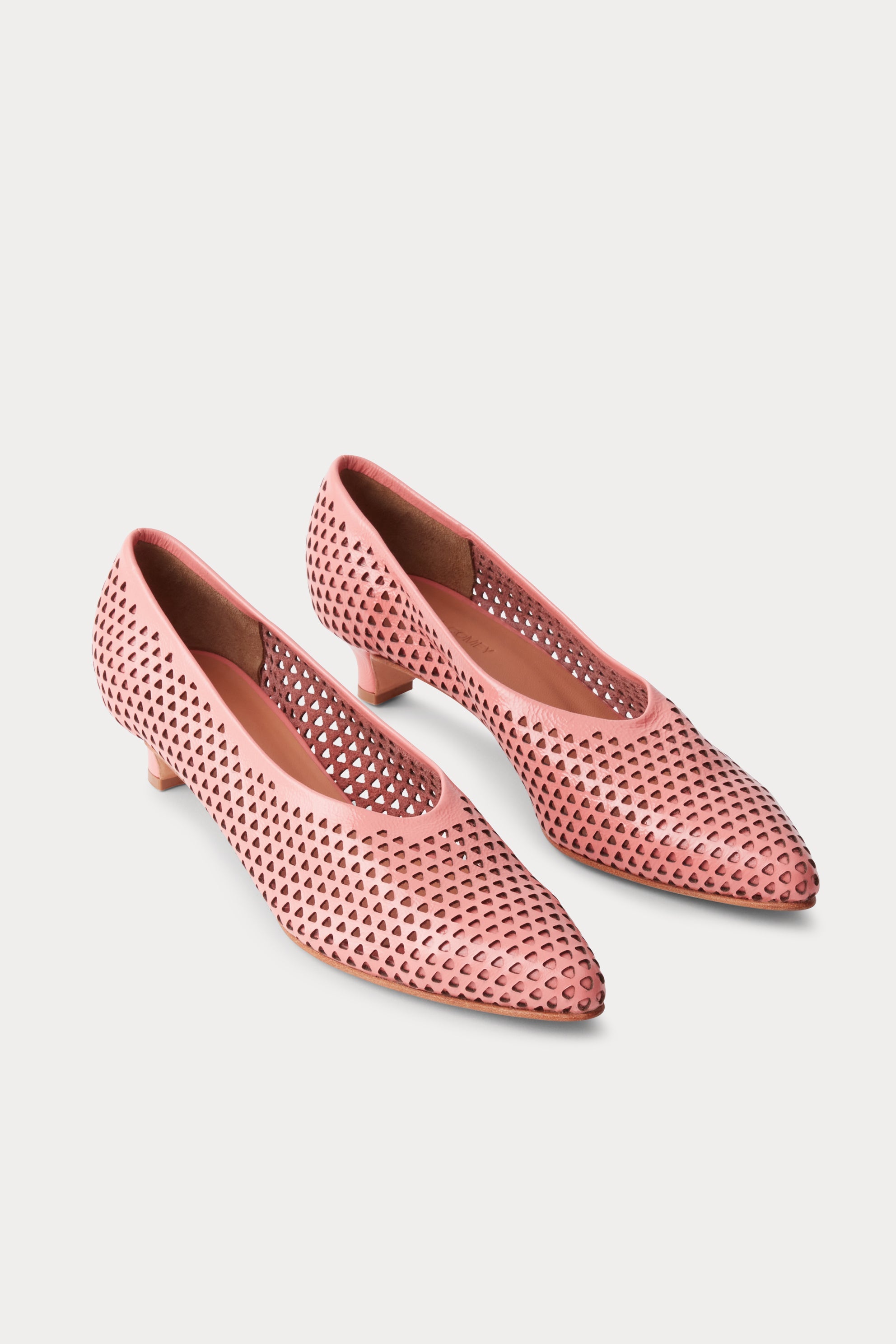 Rachel Comey Footwear Clemmie Kitten S-Punch Guava