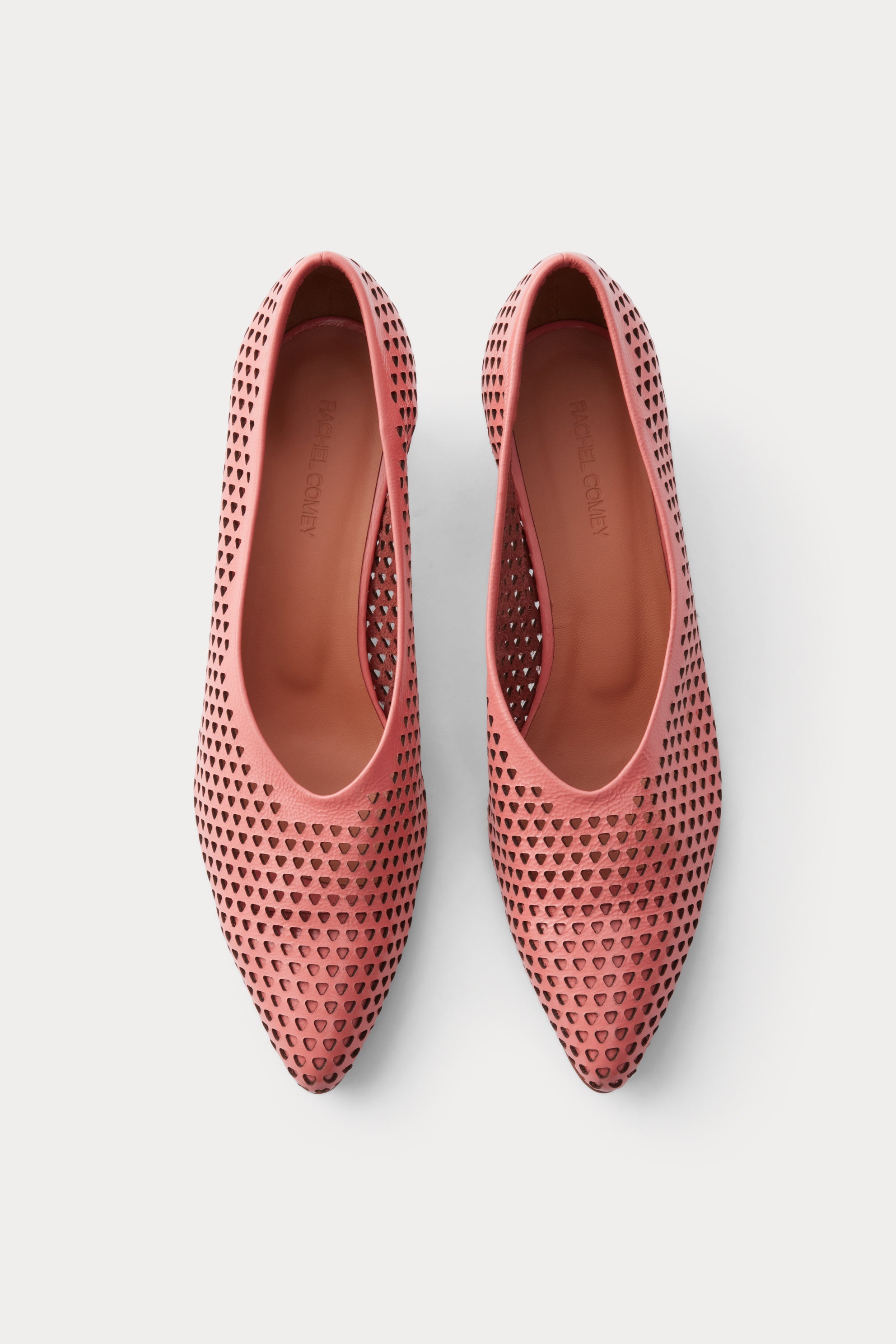 Rachel Comey Footwear Clemmie Kitten S-Punch Guava