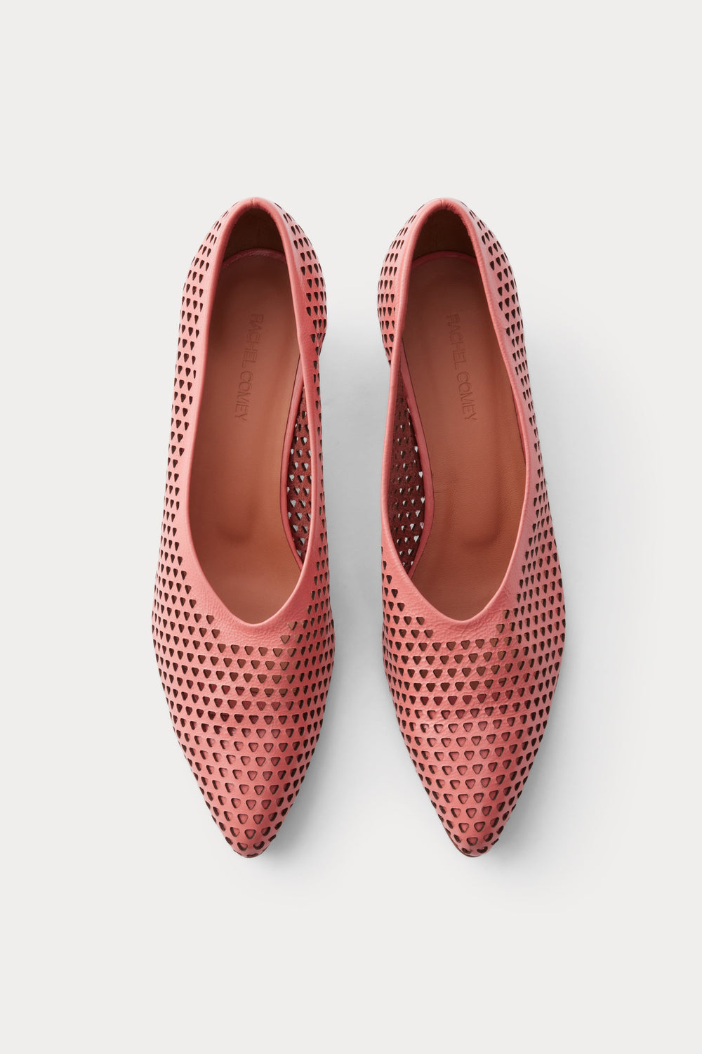 Rachel Comey Footwear Clemmie Kitten S-Punch Guava
