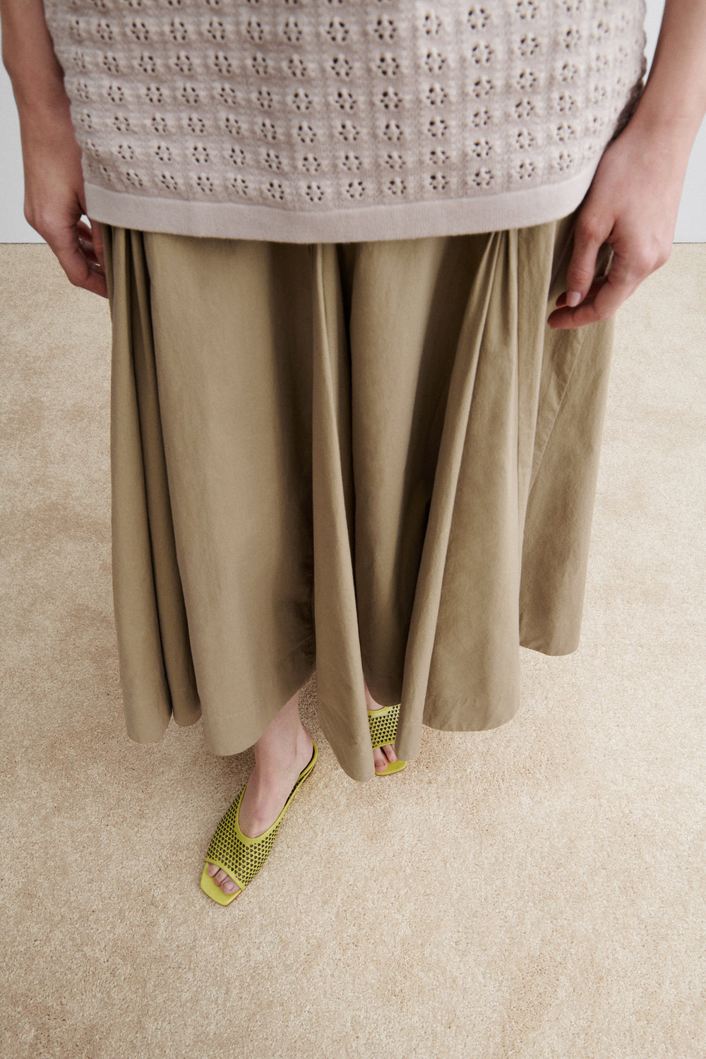 Rachel Comey Footwear|Clothing Balant Wedge Mini Punch Citron