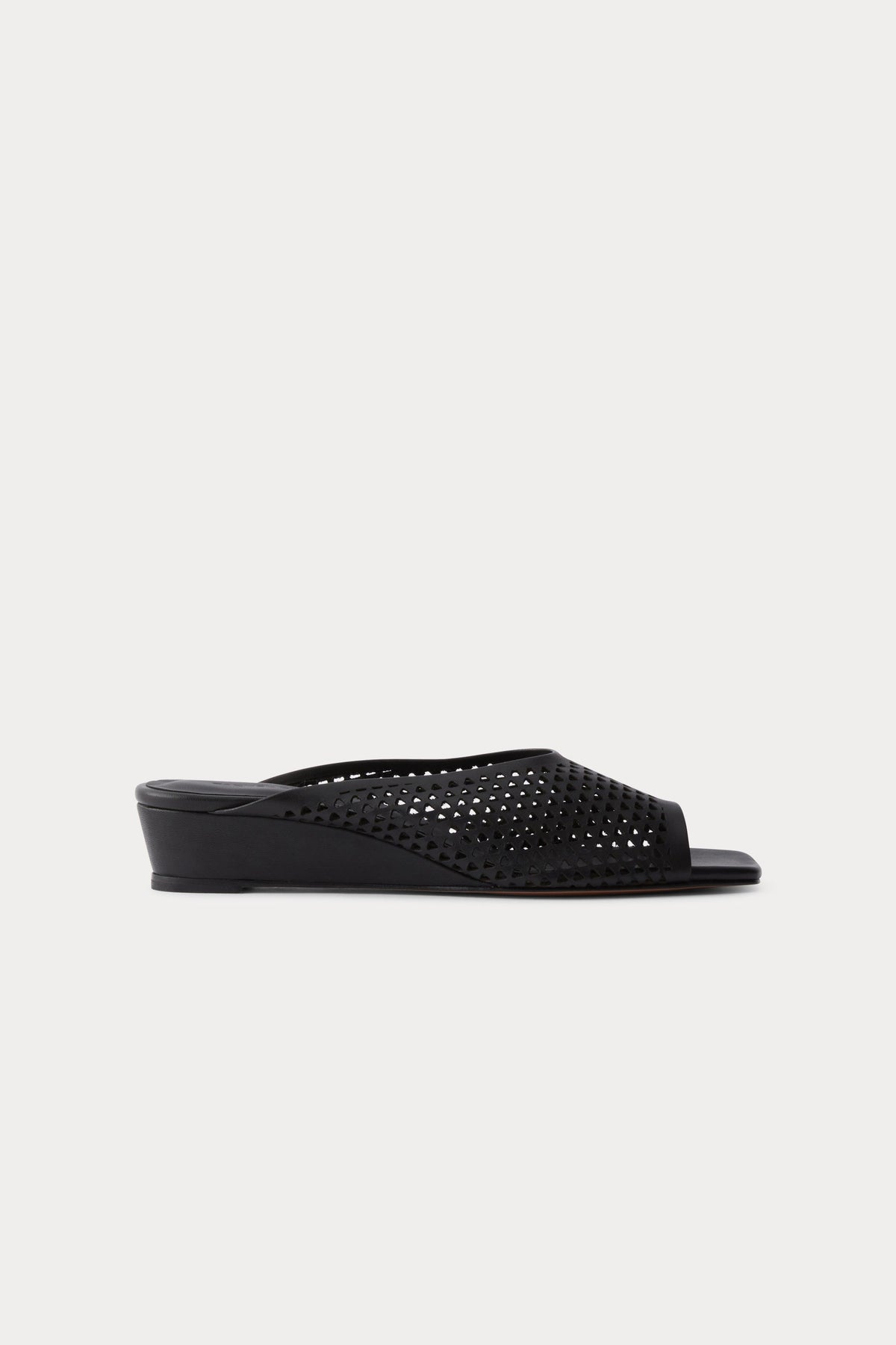 Rachel Comey Footwear Balant Wedge Mini Punch Black