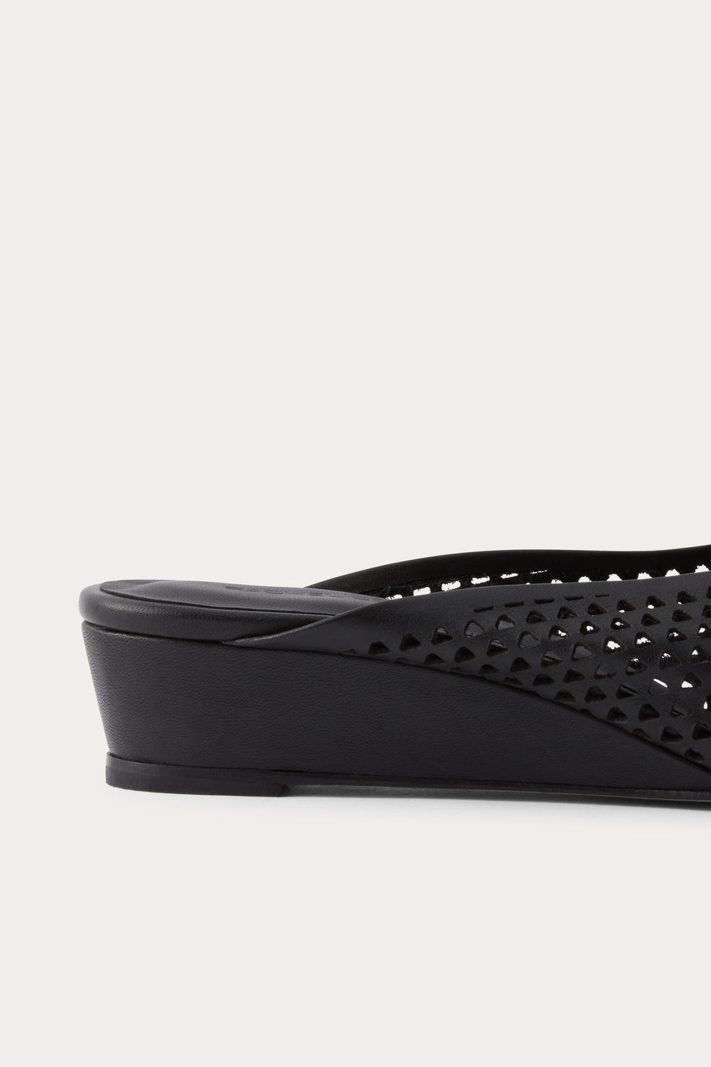 Rachel Comey Footwear Balant Wedge Mini Punch Black