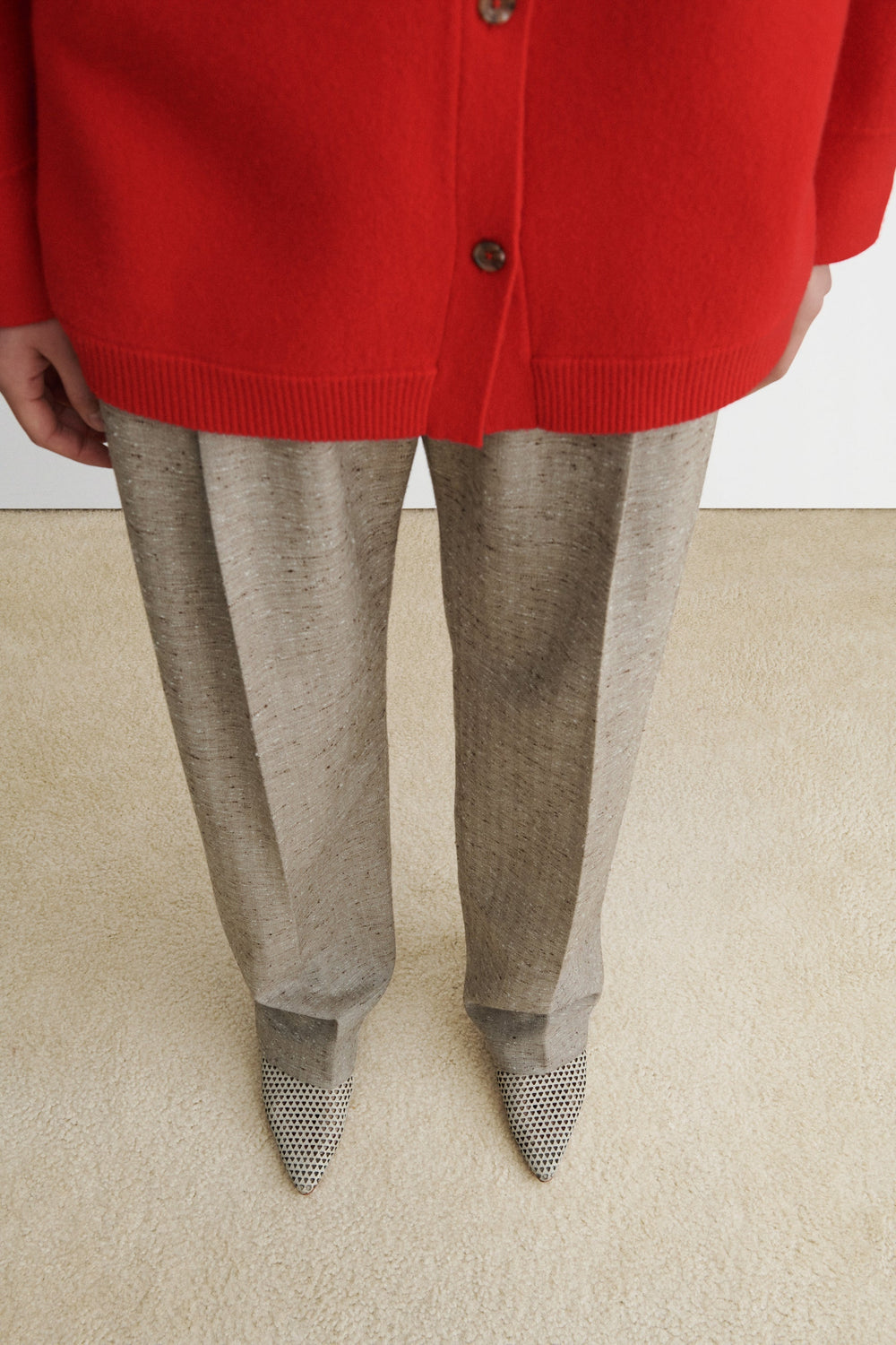 Rachel Comey Footwear Alder Mule (Mini Punch) Ecru