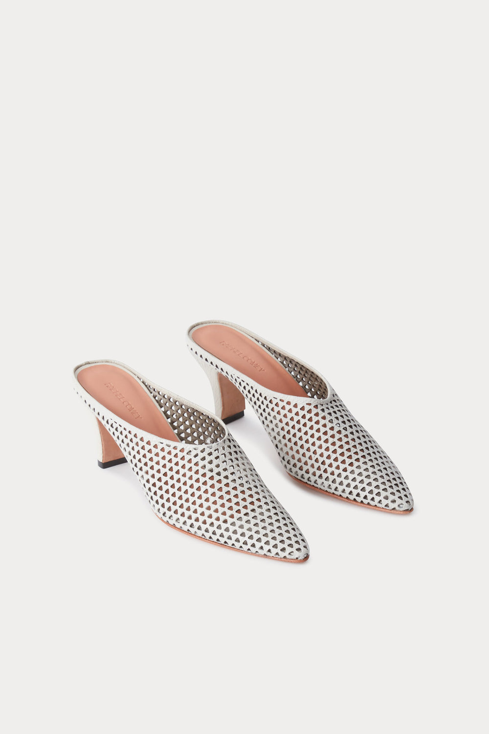 Rachel Comey Footwear Alder Mule (Mini Punch) Ecru