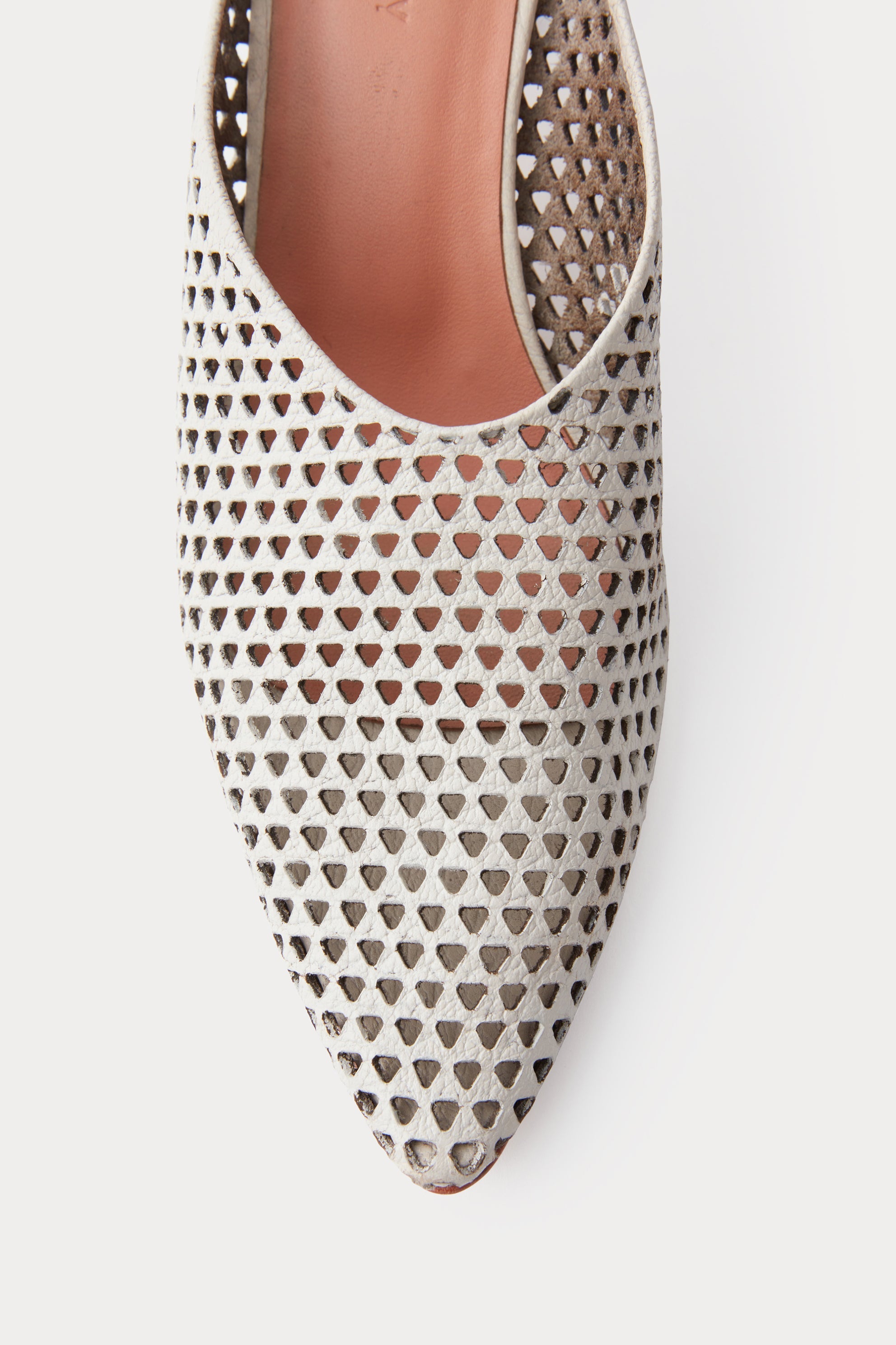 Rachel Comey Footwear Alder Mule (Mini Punch) Ecru