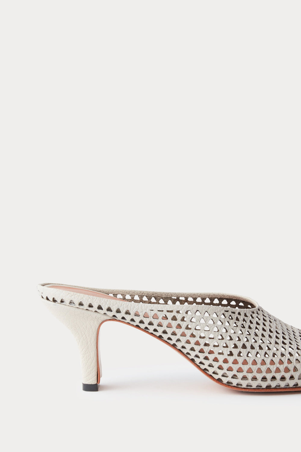Rachel Comey Footwear Alder Mule (Mini Punch) Ecru