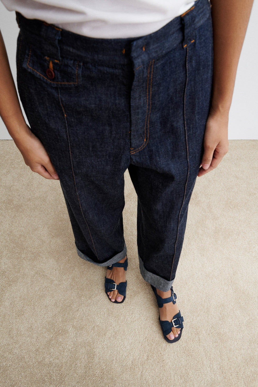 Rachel Comey Footwear|Clothing Richie Sandal Dark Indigo
