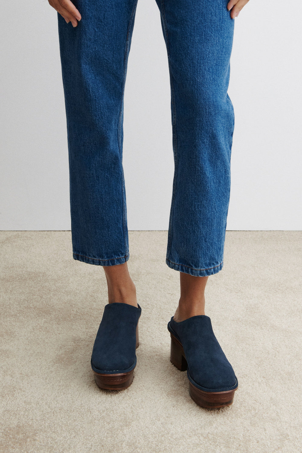 Rachel Comey Footwear Sesley Clog Dark Indigo