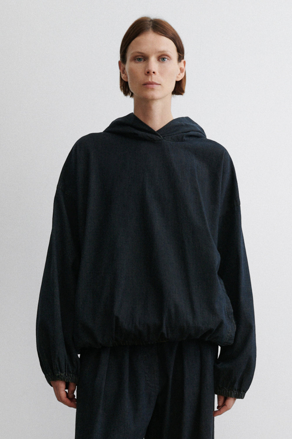 Rachel Comey Denim|Clothing|Sale Rowan Hoodie Brown Overdye