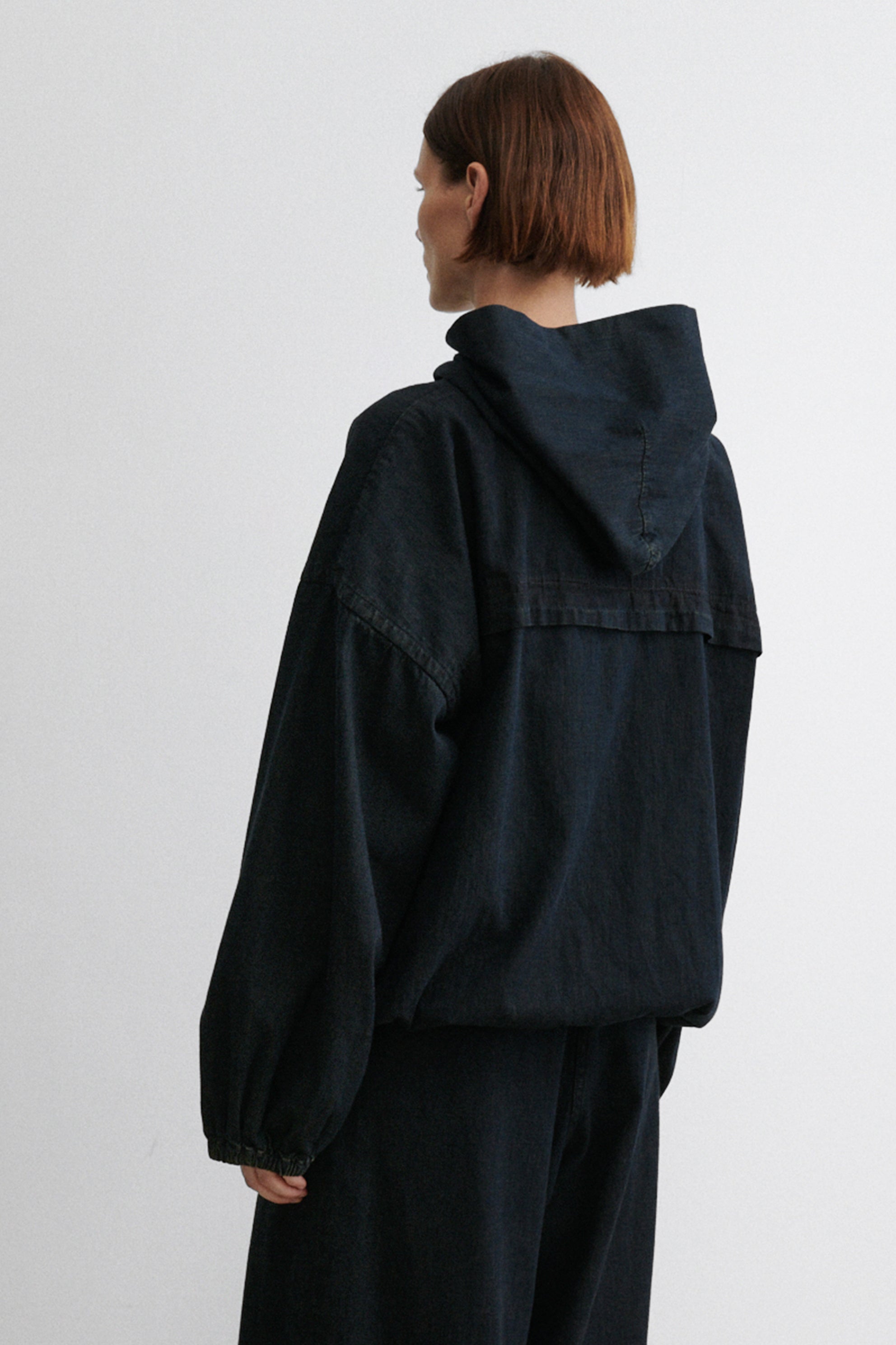 Rachel Comey Denim|Clothing|Sale Rowan Hoodie Brown Overdye