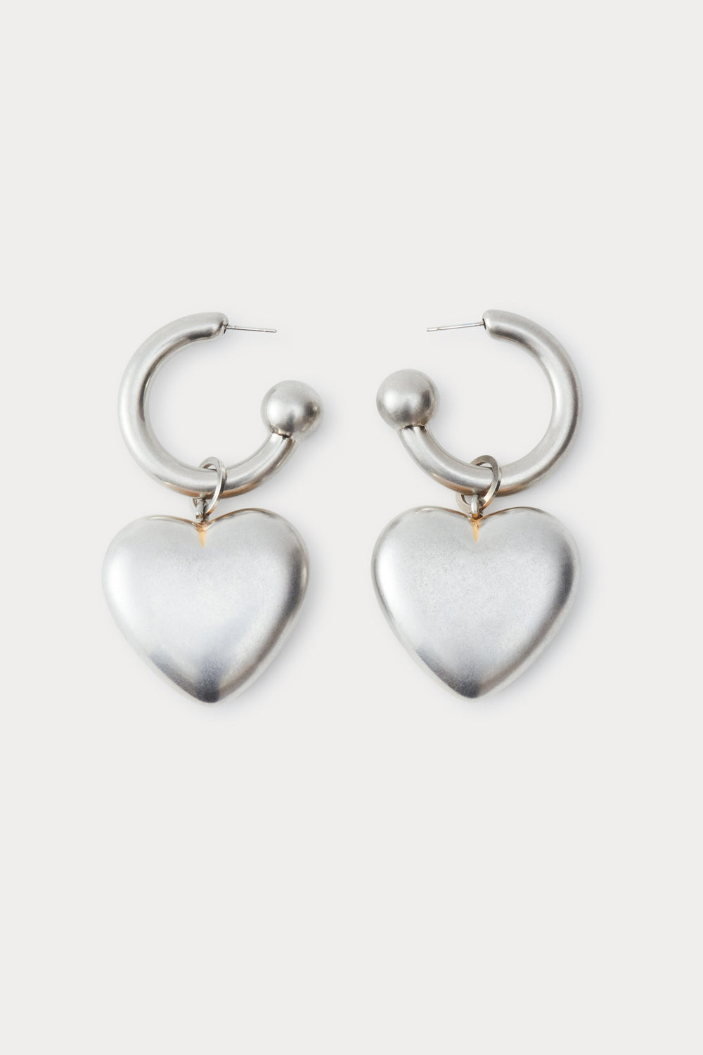 Rachel Comey Accessories Amour Hoop Vintage Silver