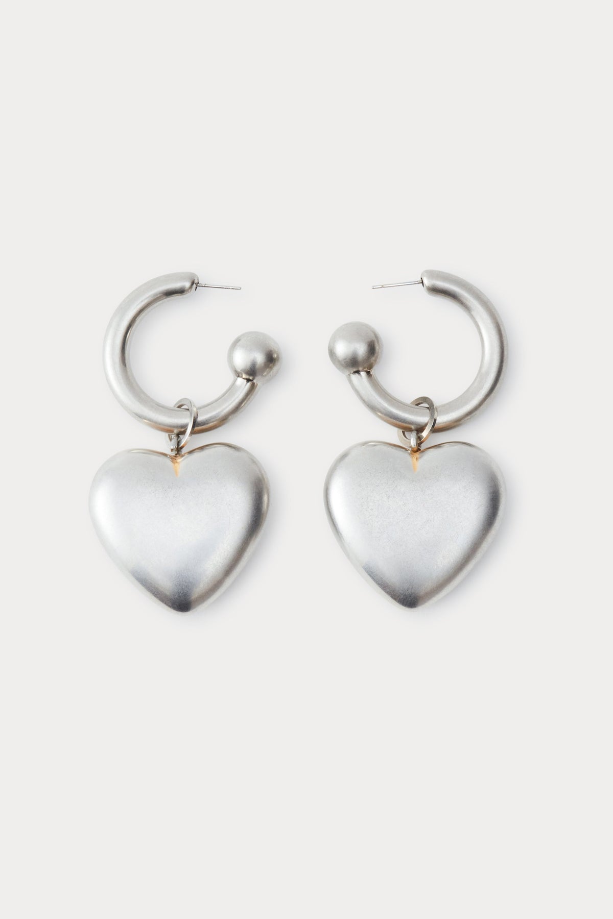 Rachel Comey Accessories Amour Hoop Vintage Silver