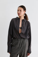 Rachel Comey Accessories Amour Hoop Vintage Silver