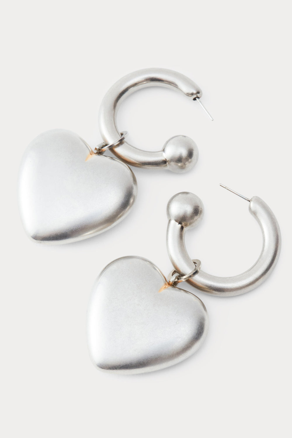 Rachel Comey Accessories Amour Hoop Vintage Silver