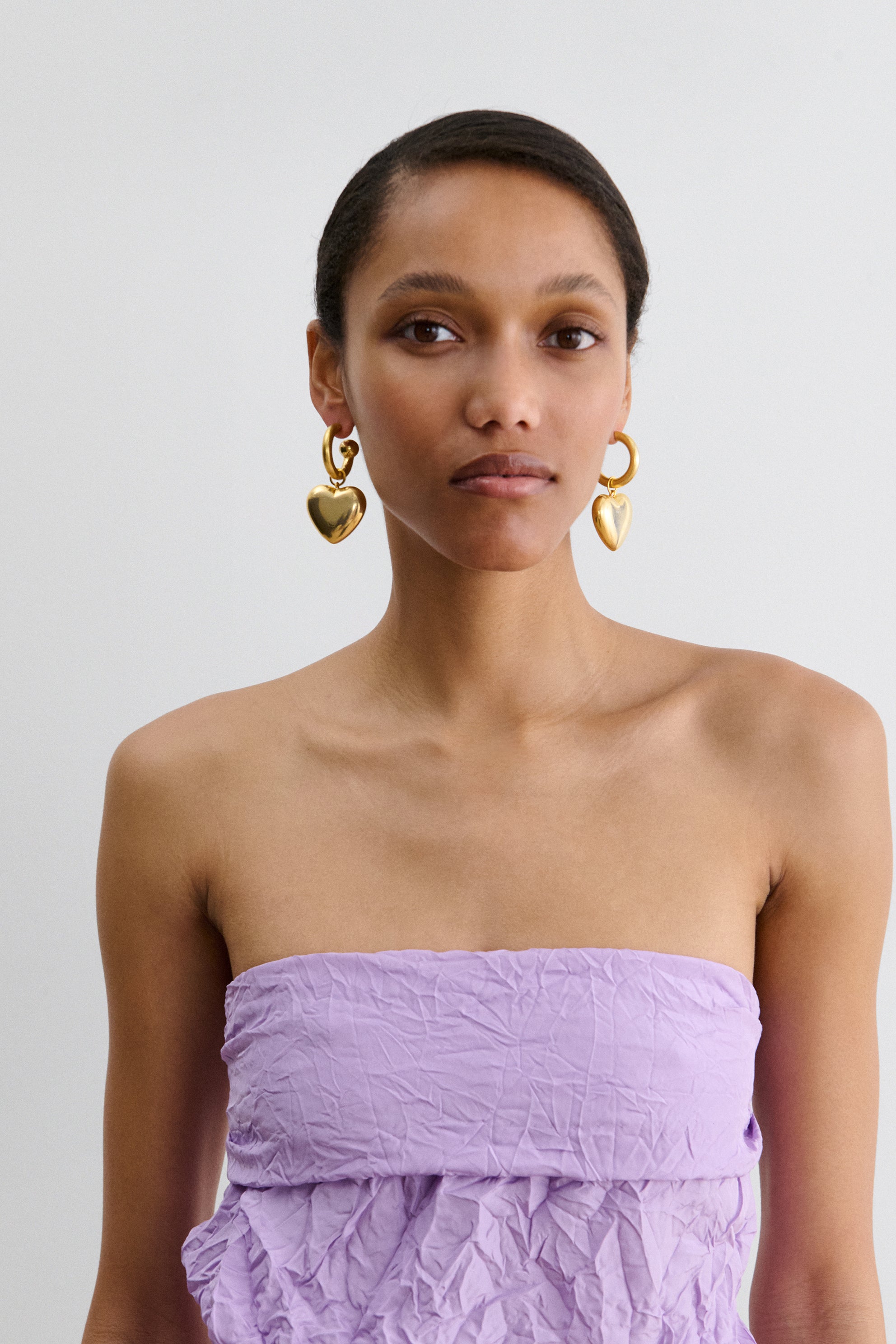 Rachel Comey Accessories Amour Hoop Vintage Silver