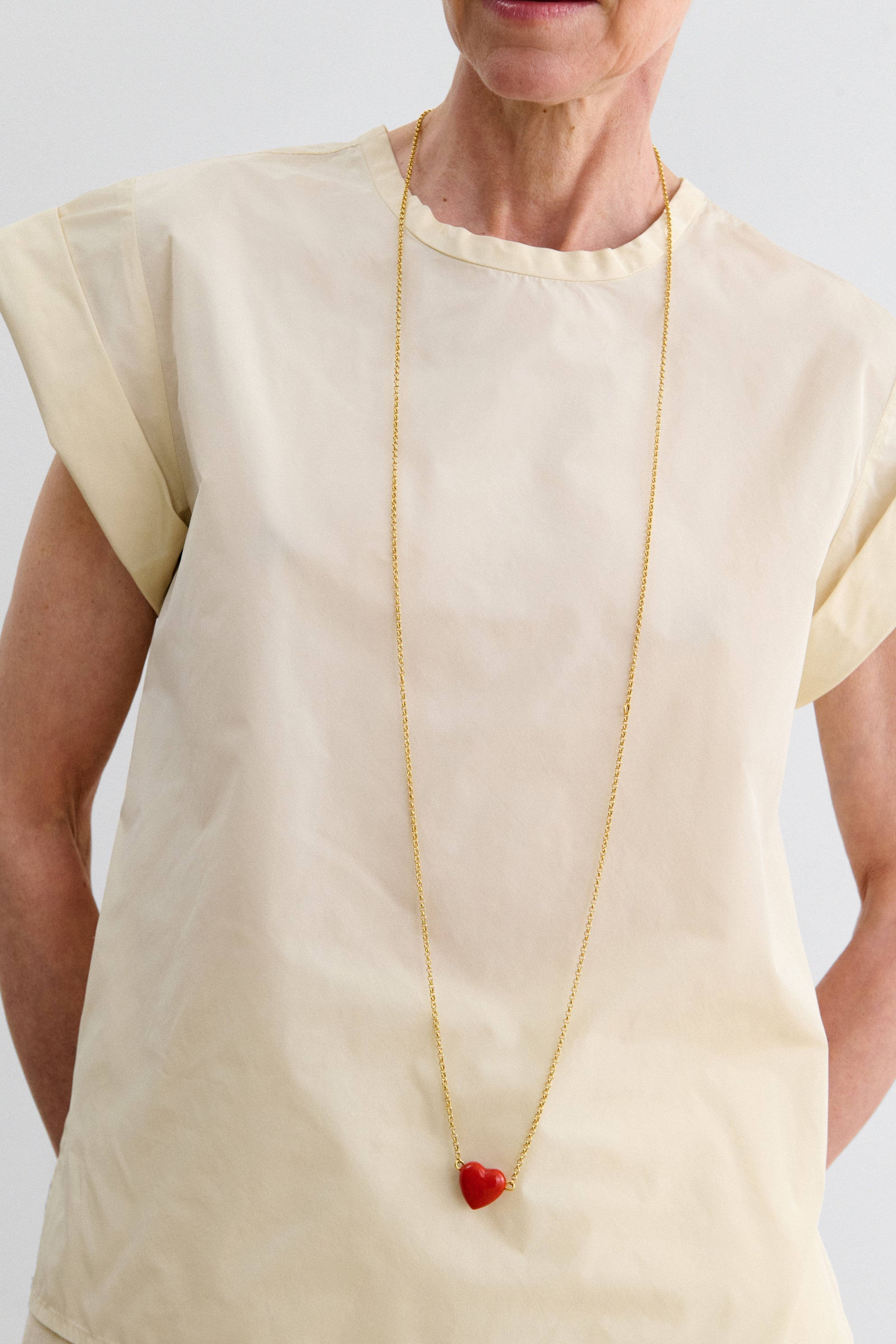Rachel Comey Accessories Harmour XL Necklace Cream