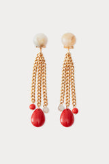 Rachel Comey Accessories Bootes Earrings Cream Multi