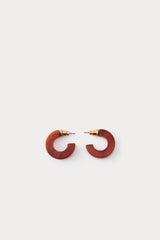 Rachel Comey Accessories Cuba Earring Dark Tortoise