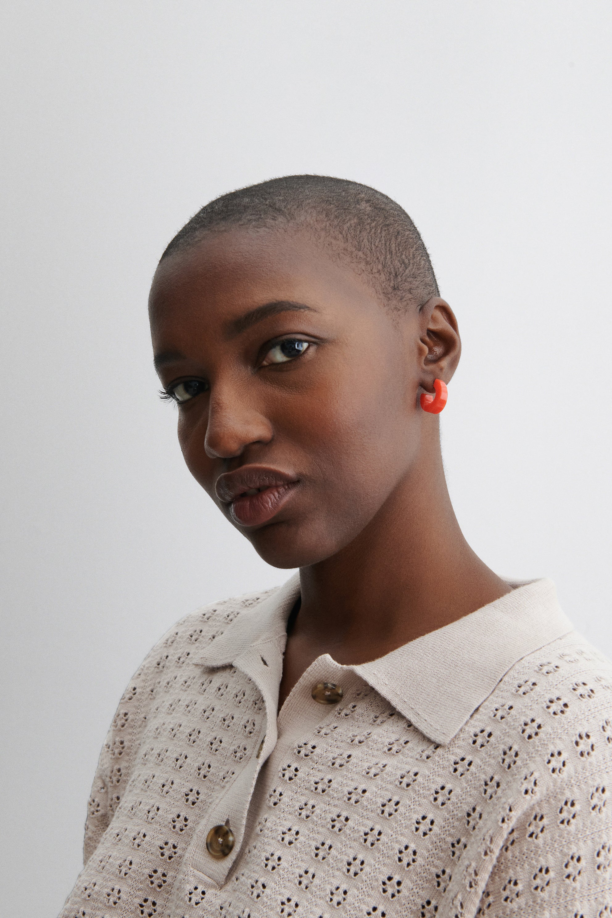 Rachel Comey Accessories Cuba Earring Dark Tortoise