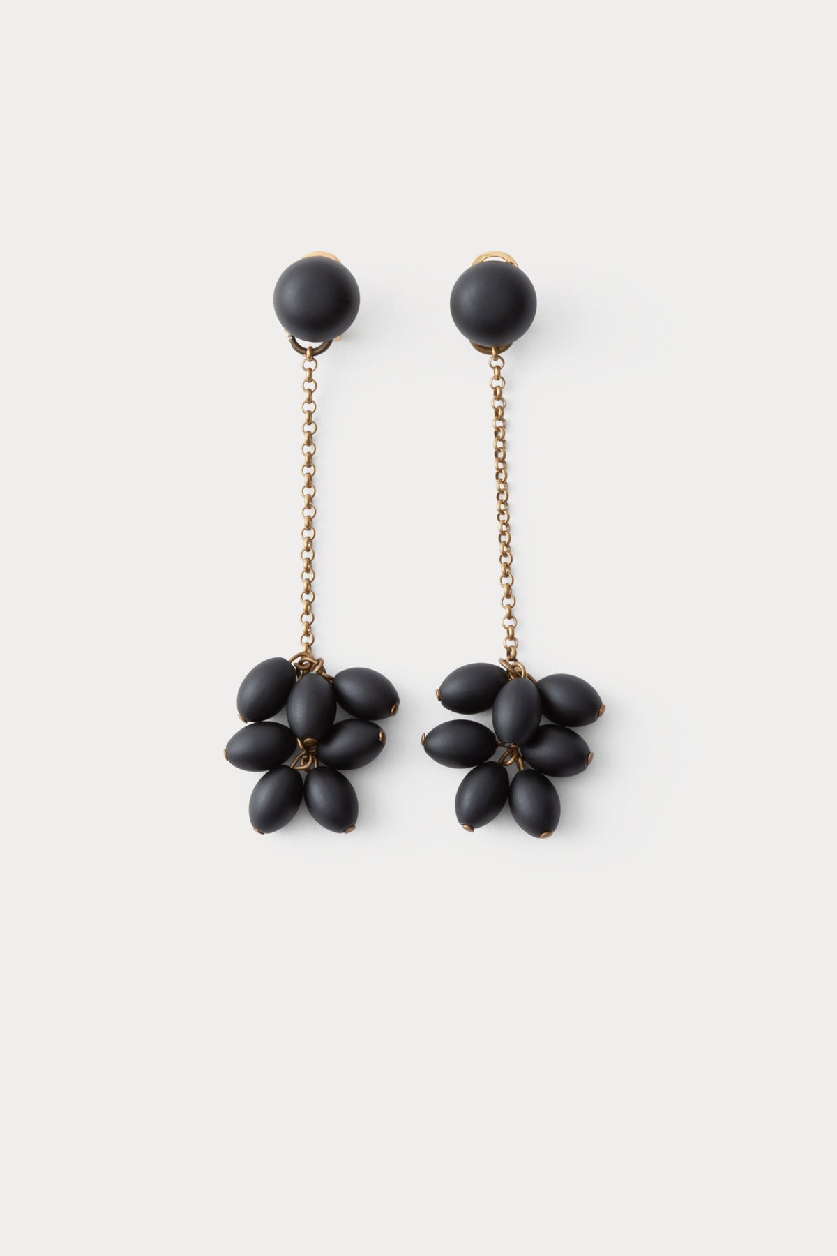 Rachel Comey Accessories Laurel Drop Earring Matte Black