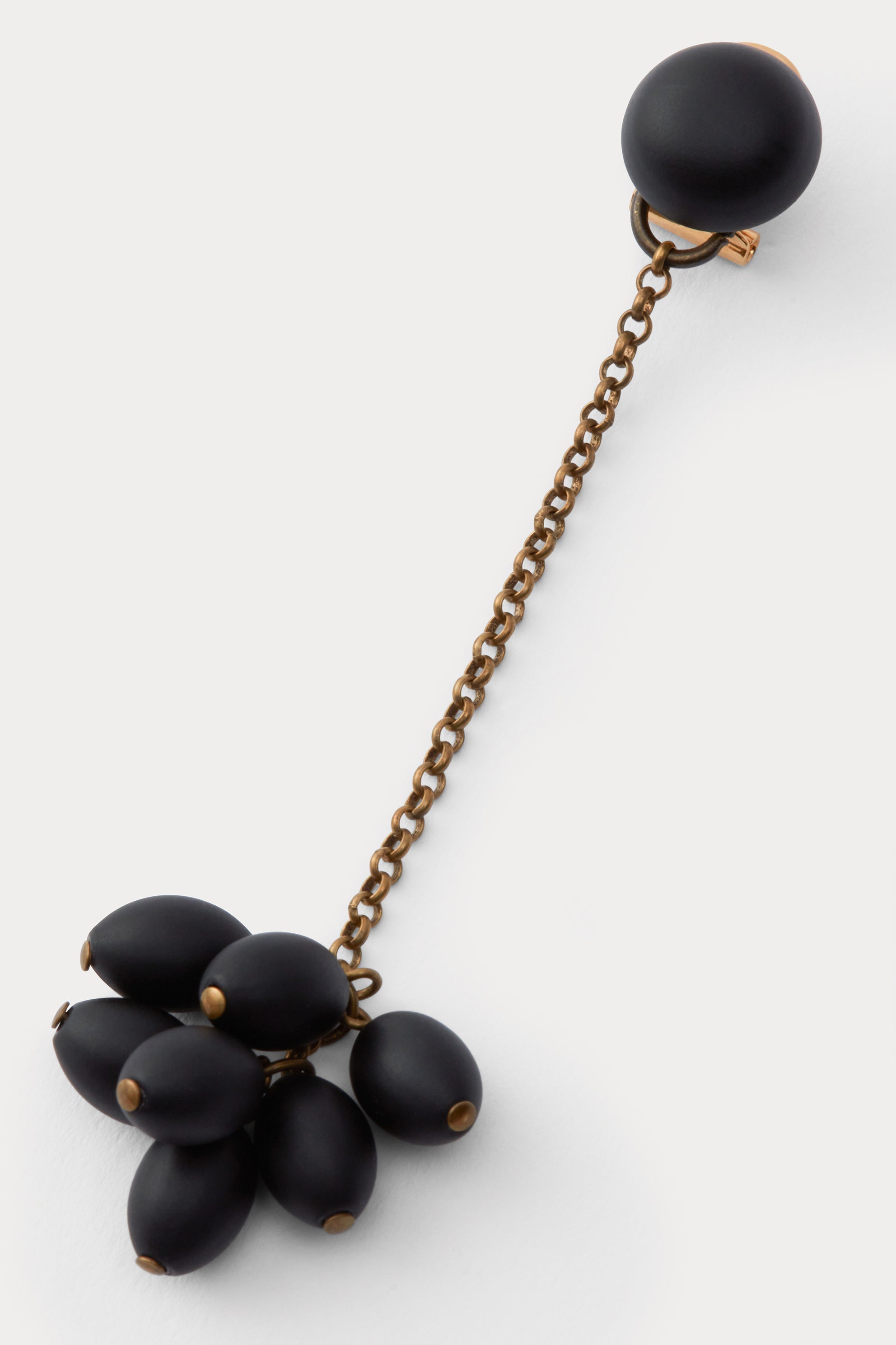 Rachel Comey Accessories Laurel Drop Earring Matte Black