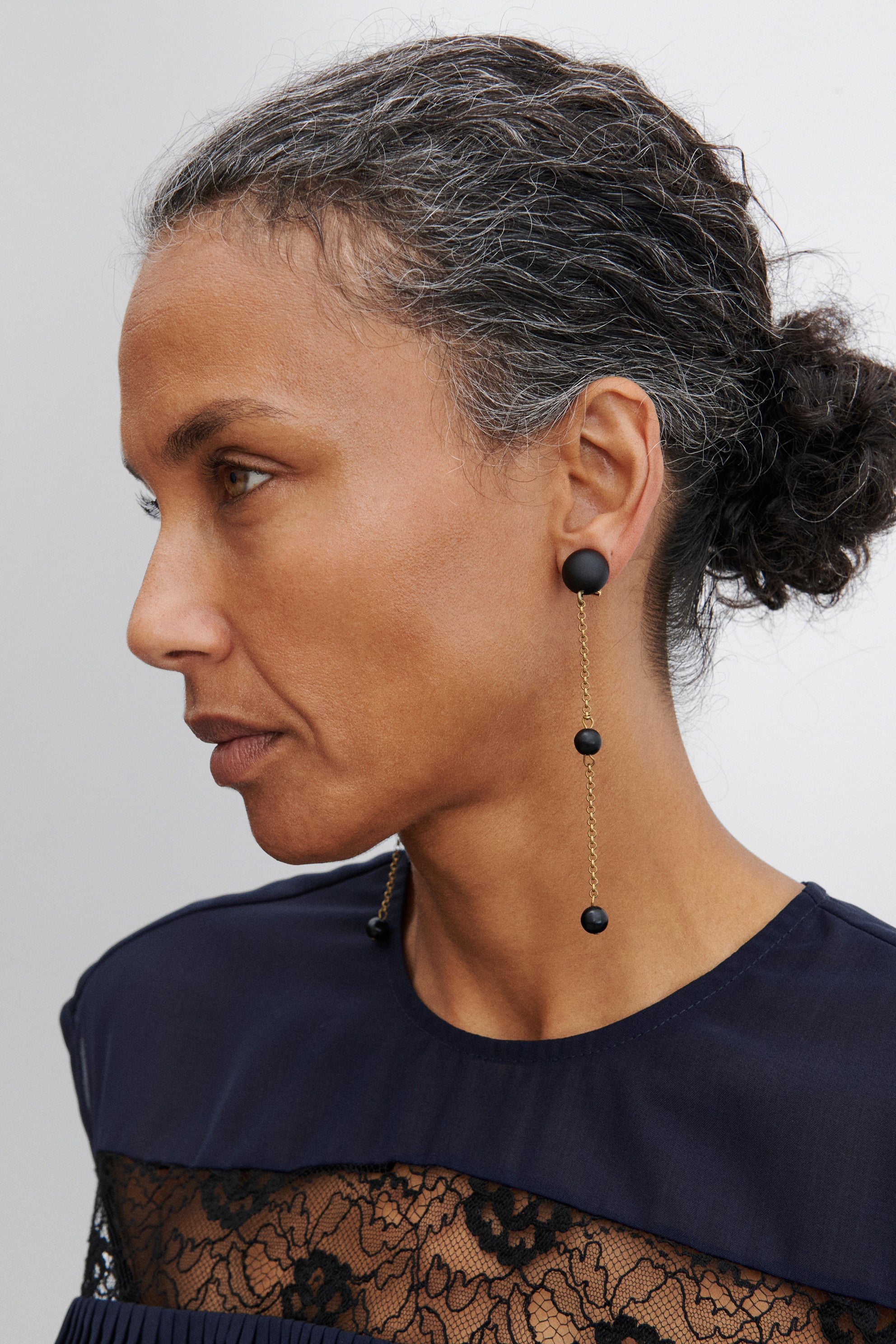 Rachel Comey Accessories Morse Earring Matte Black