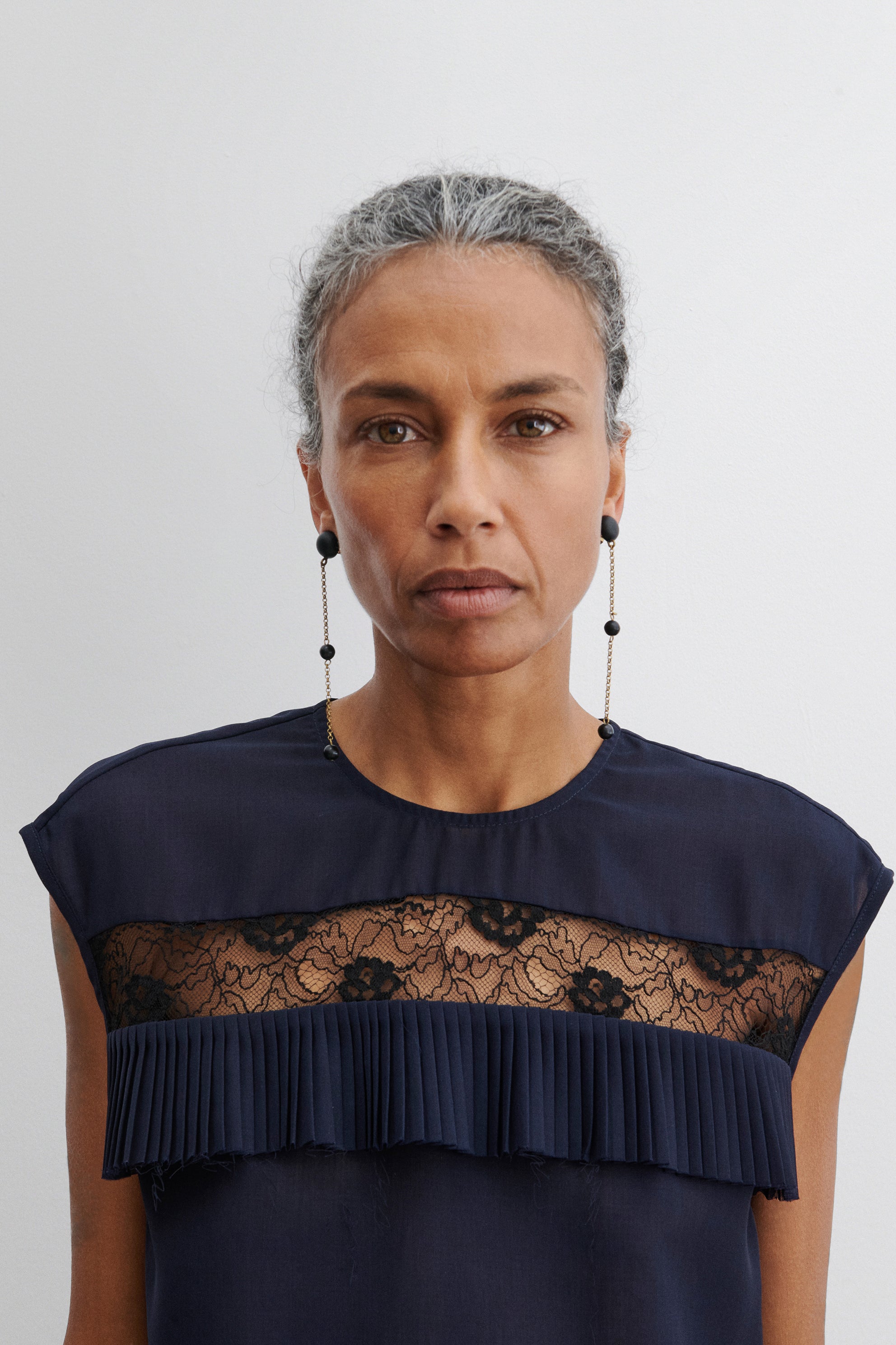 Rachel Comey Accessories Morse Earring Matte Black