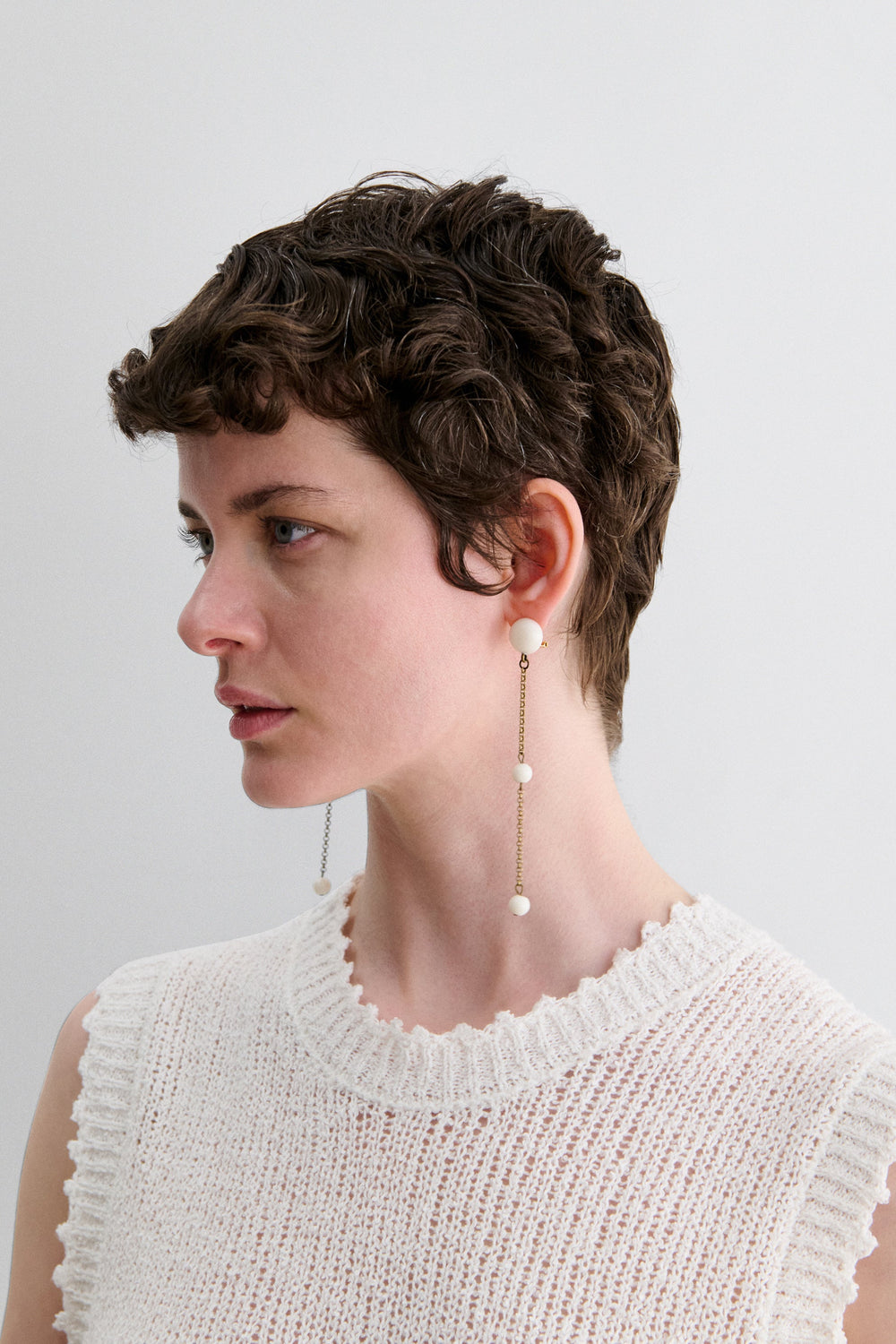 Rachel Comey Accessories Morse Earring Matte Black