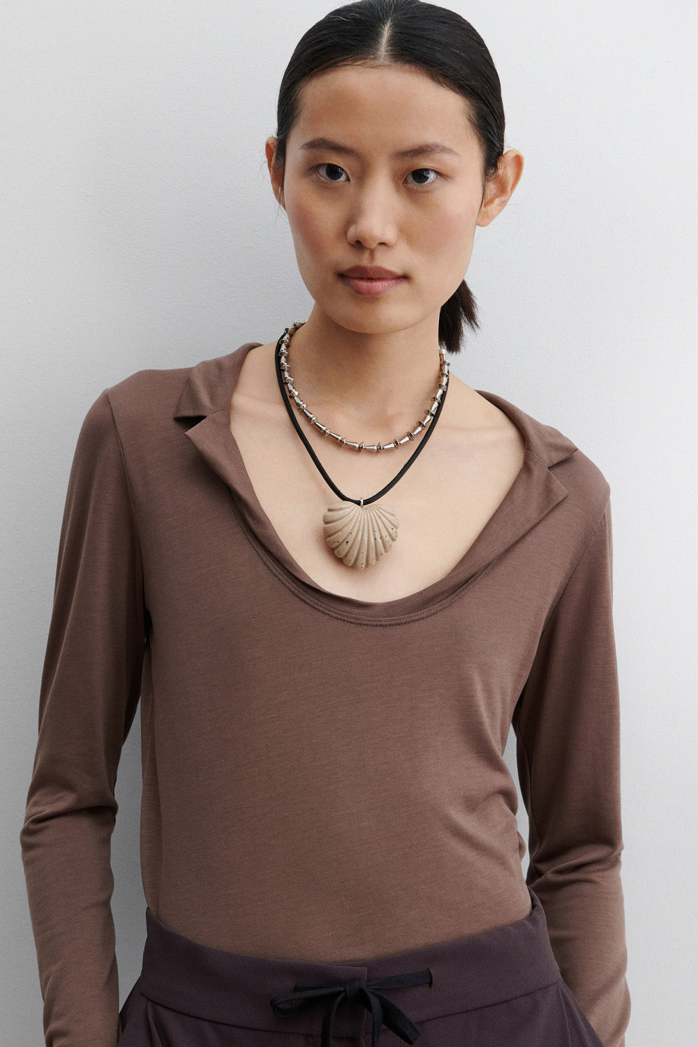 Rachel Comey Accessories Pinch Necklace Silver