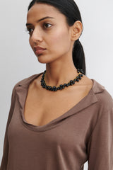Rachel Comey Accessories Laurel Choker Matte Black