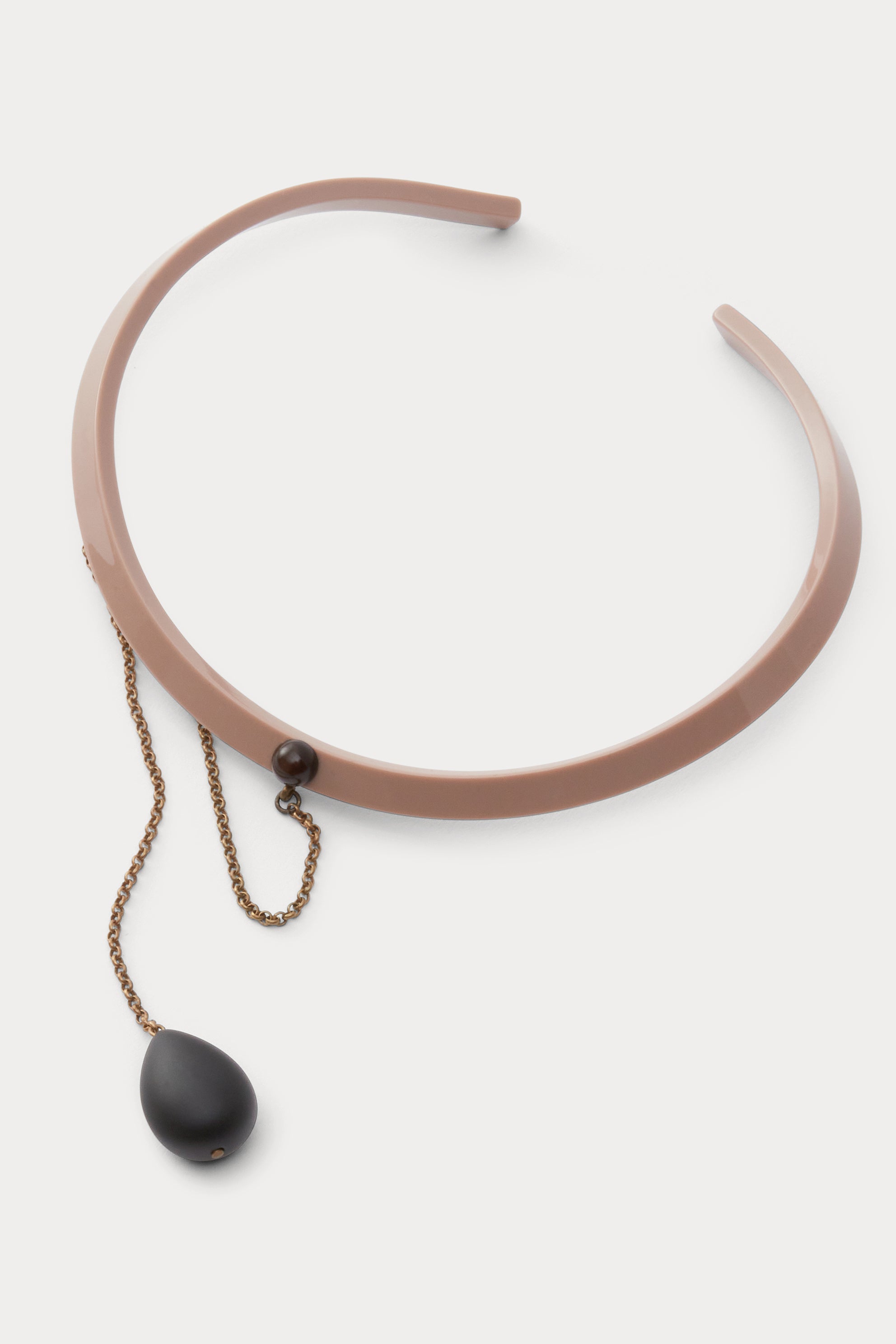 Rachel Comey Accessories Priori Choker with Tear Drop Tapenade