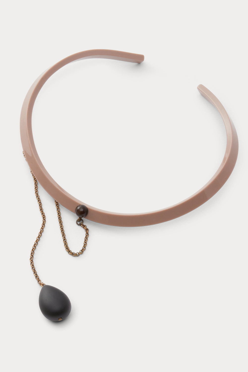 Rachel Comey Accessories Priori Choker with Tear Drop Tapenade