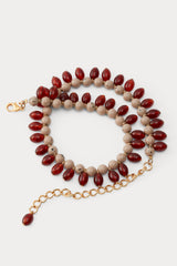 Rachel Comey Accessories Beeman Necklace Dark Tortoise