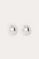 Rachel Comey Accessories Large Keel Hoop Silver