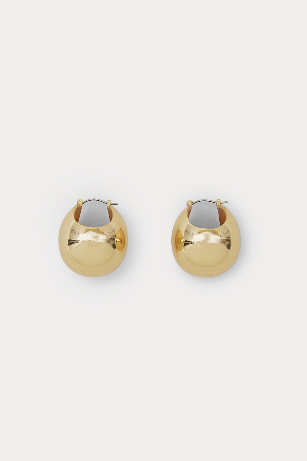 Rachel Comey Accessories Large Keel Hoop Gold