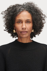 Rachel Comey Accessories Large Keel Hoop Gold