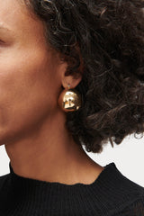 Rachel Comey Accessories Large Keel Hoop Gold