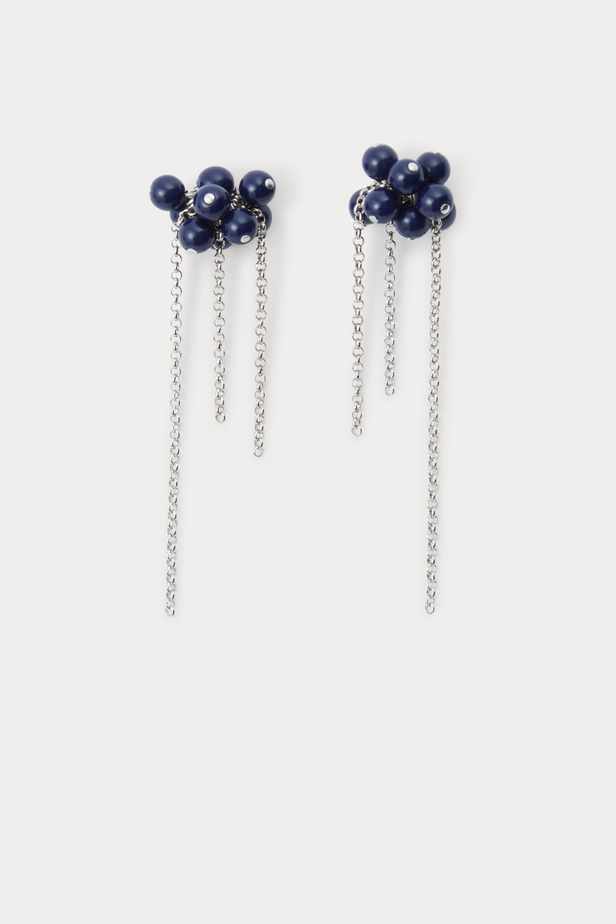 Rachel Comey Accessories Bauble Mesh Earring Navy