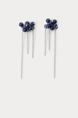 Rachel Comey Accessories Bauble Mesh Earring Navy