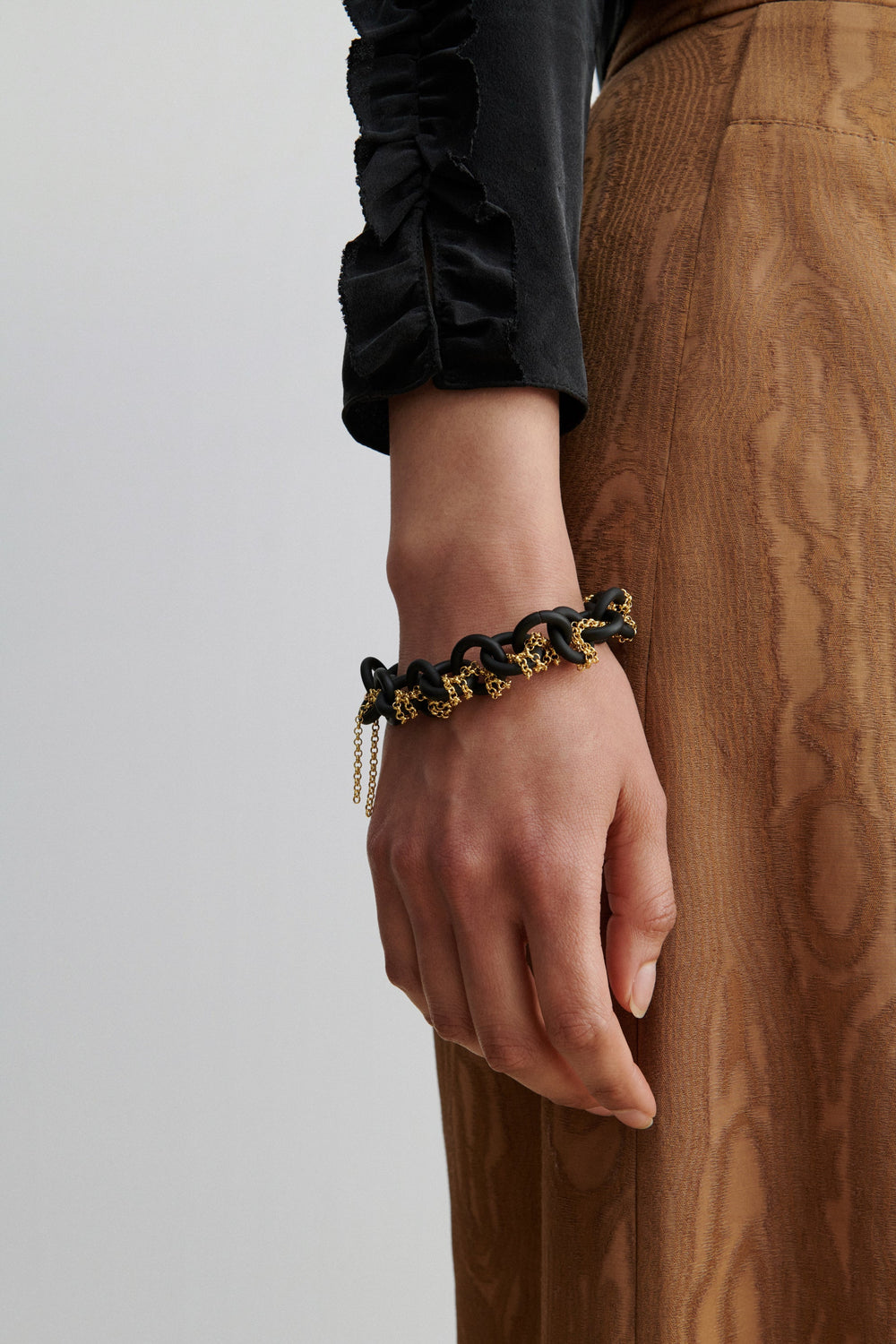 Rachel Comey Accessories Finch Mesh Bracelet Black