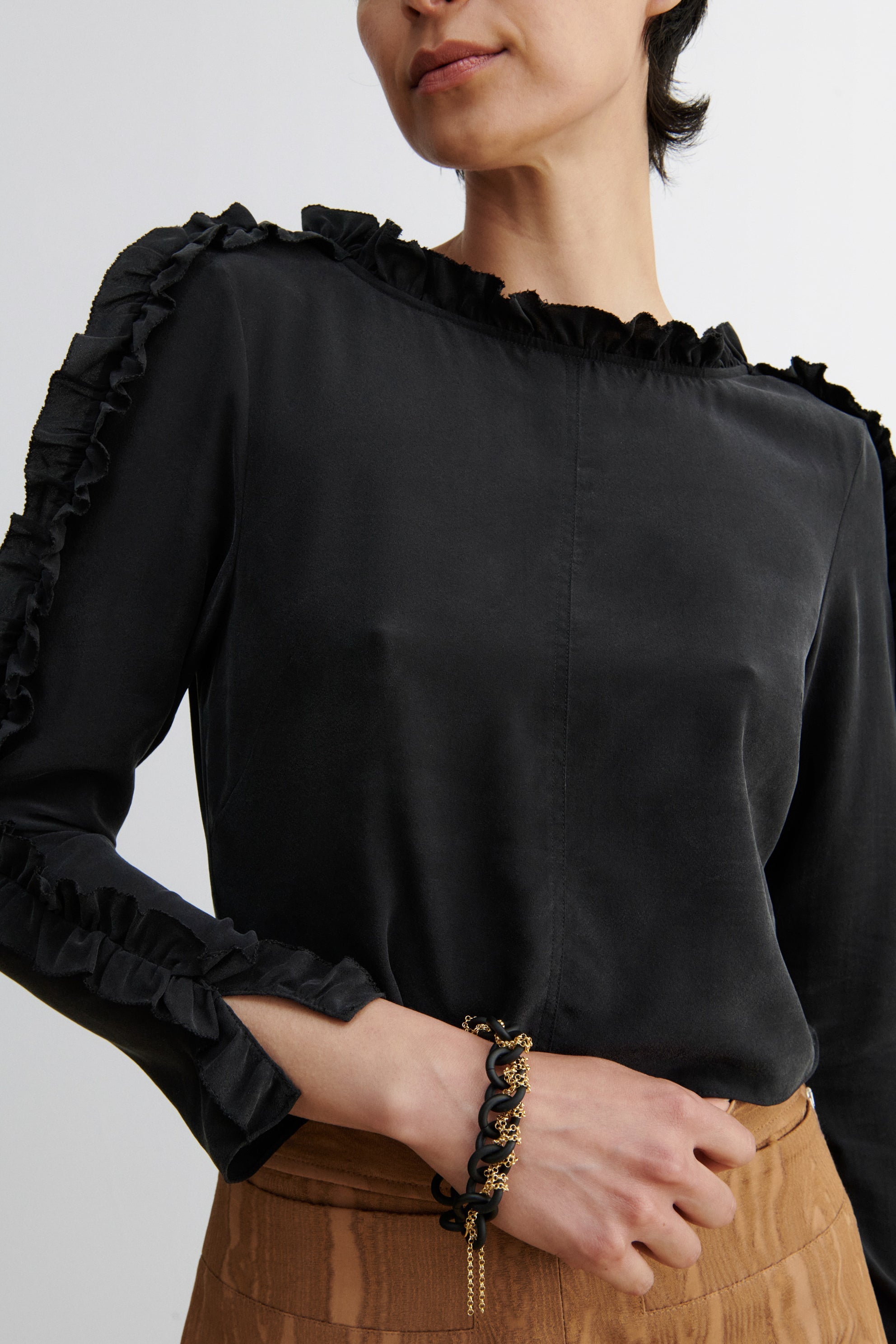 Rachel Comey Accessories Finch Mesh Bracelet Black
