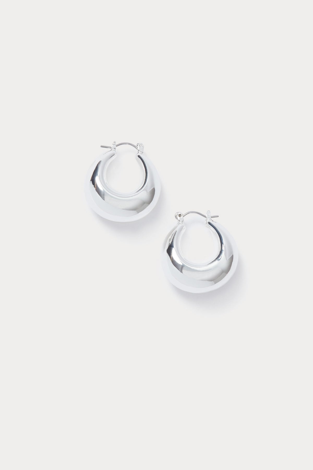 Rachel Comey Accessories Omega Hoop Silver